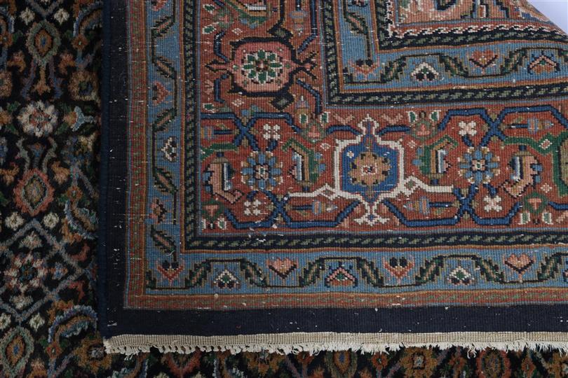 Hand-knotted wool carpet with oriental decor, approx. 300x200 cm - Image 4 of 4