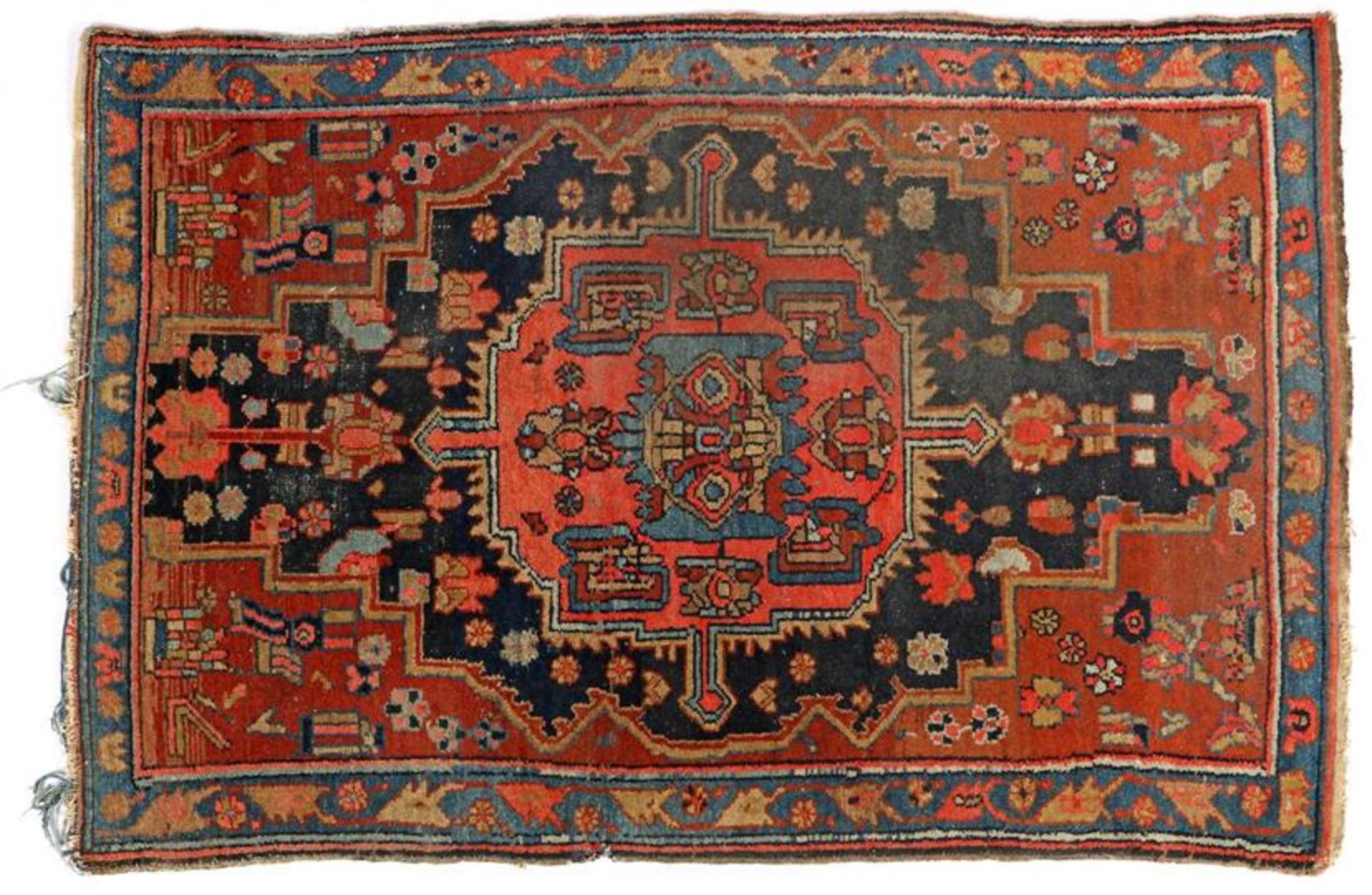 Hand-knotted Oriental carpet 154x104 cm (must be cleaned)