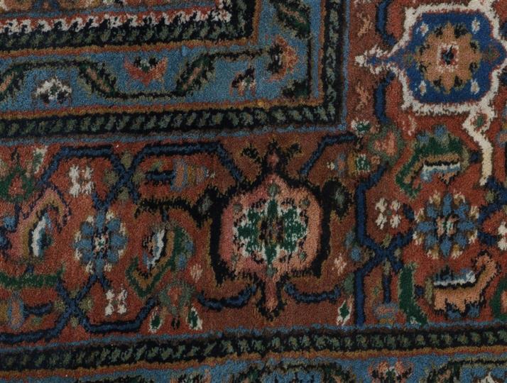 Hand-knotted wool carpet with oriental decor, approx. 300x200 cm - Image 3 of 4