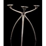 3-light metal candlestick, Spider, 31 cm high