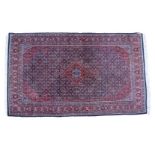 Hand-knotted woolen Bidjar carpet, 300x192 cm