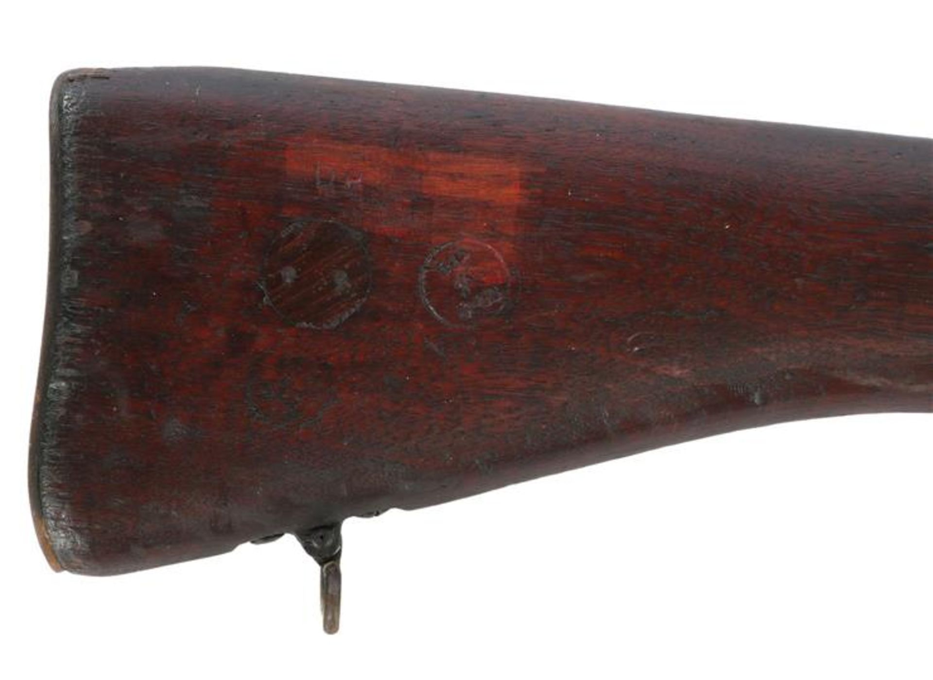 19th century carbine with bayonet, 157 cm (disabled) - Bild 2 aus 3