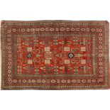 Hand-knotted wool carpet with Oriental decor Perepdil, 205x148 cm