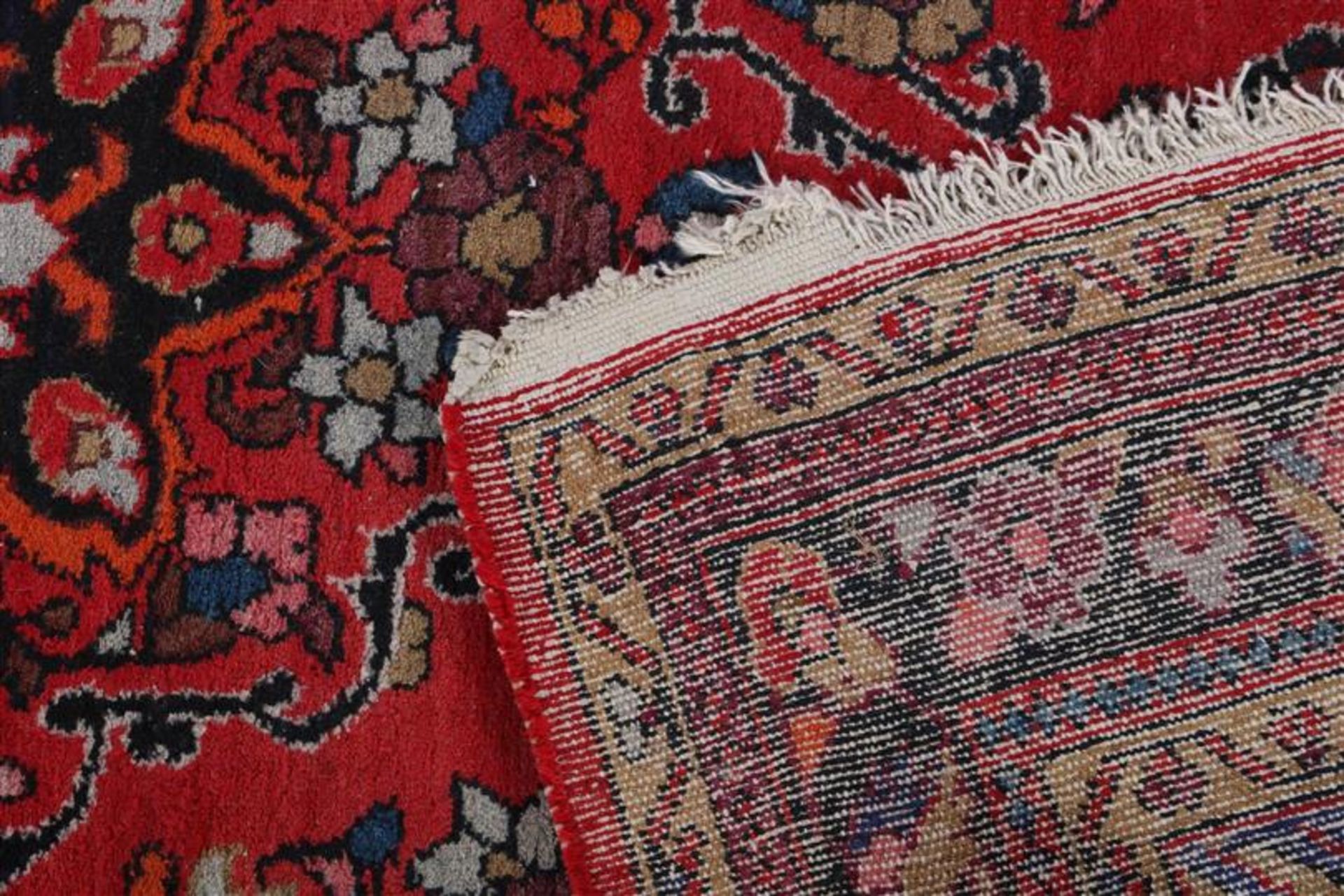 Hand-knotted Oriental rug, 205x132 cm - Bild 3 aus 3