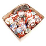 Box of various Japanese porcelain