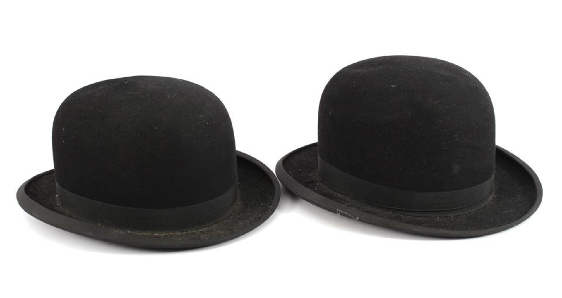 2 Old English bowler hats