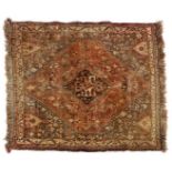 Hand-knotted wool carpet with Oriental decor Shiraz, 160x128 cm