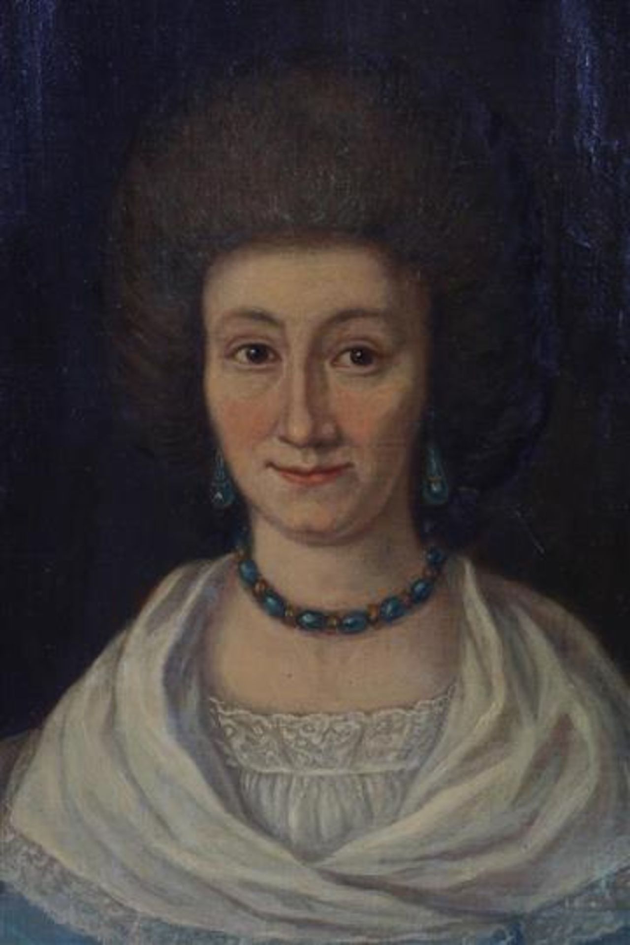 Anonymous, portrait of a lady, back of note Clementina Augusta von Eschede ge. von Hörde, 1793, - Bild 2 aus 4