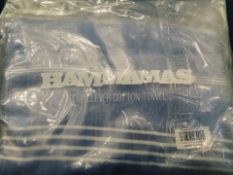 25 Hammamas Ctn Towel - Bl&Wh. RRP £500