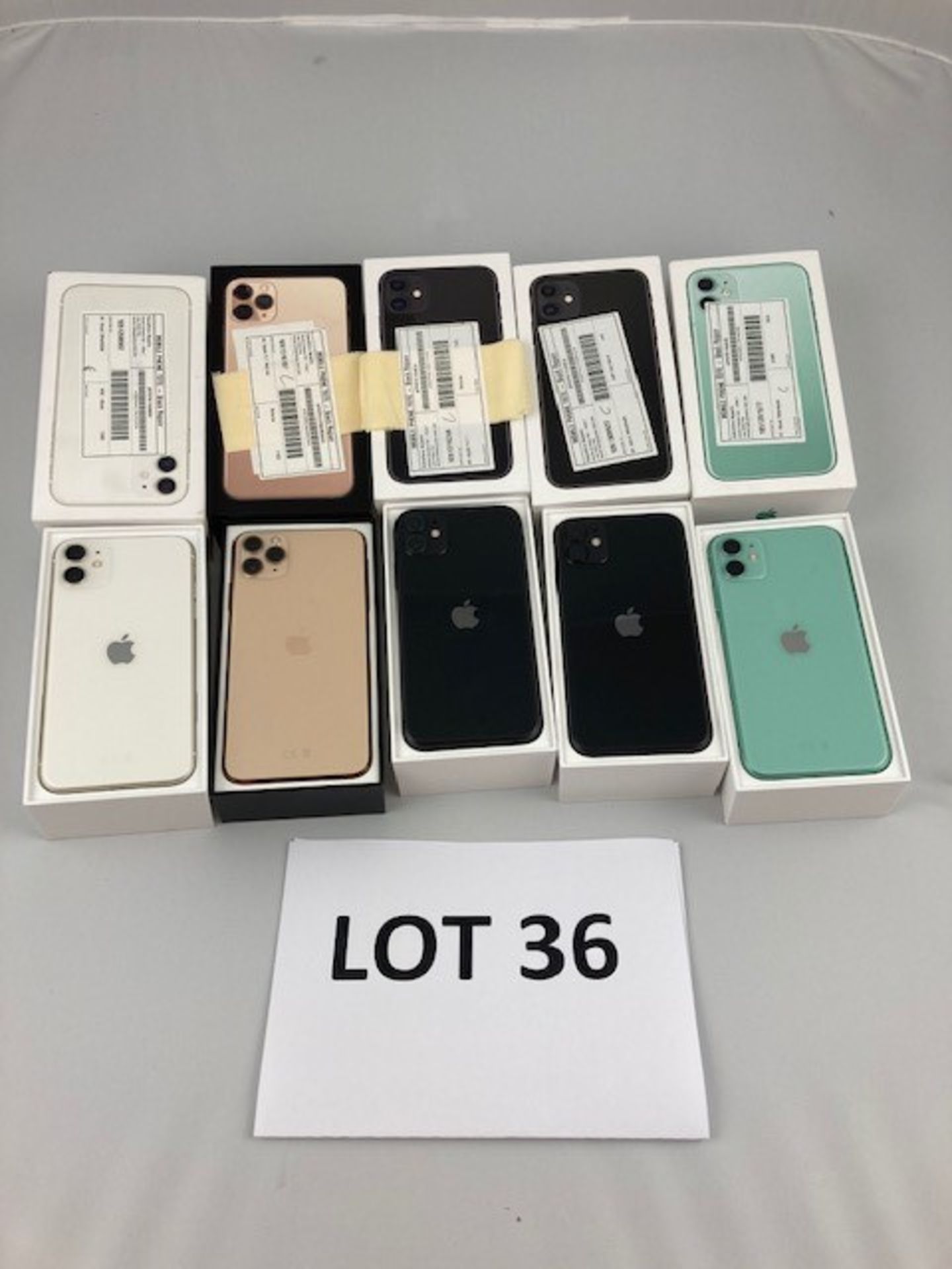 Box of 5 Apple Iphones. Latest selling price £ *4,115 - Image 2 of 2