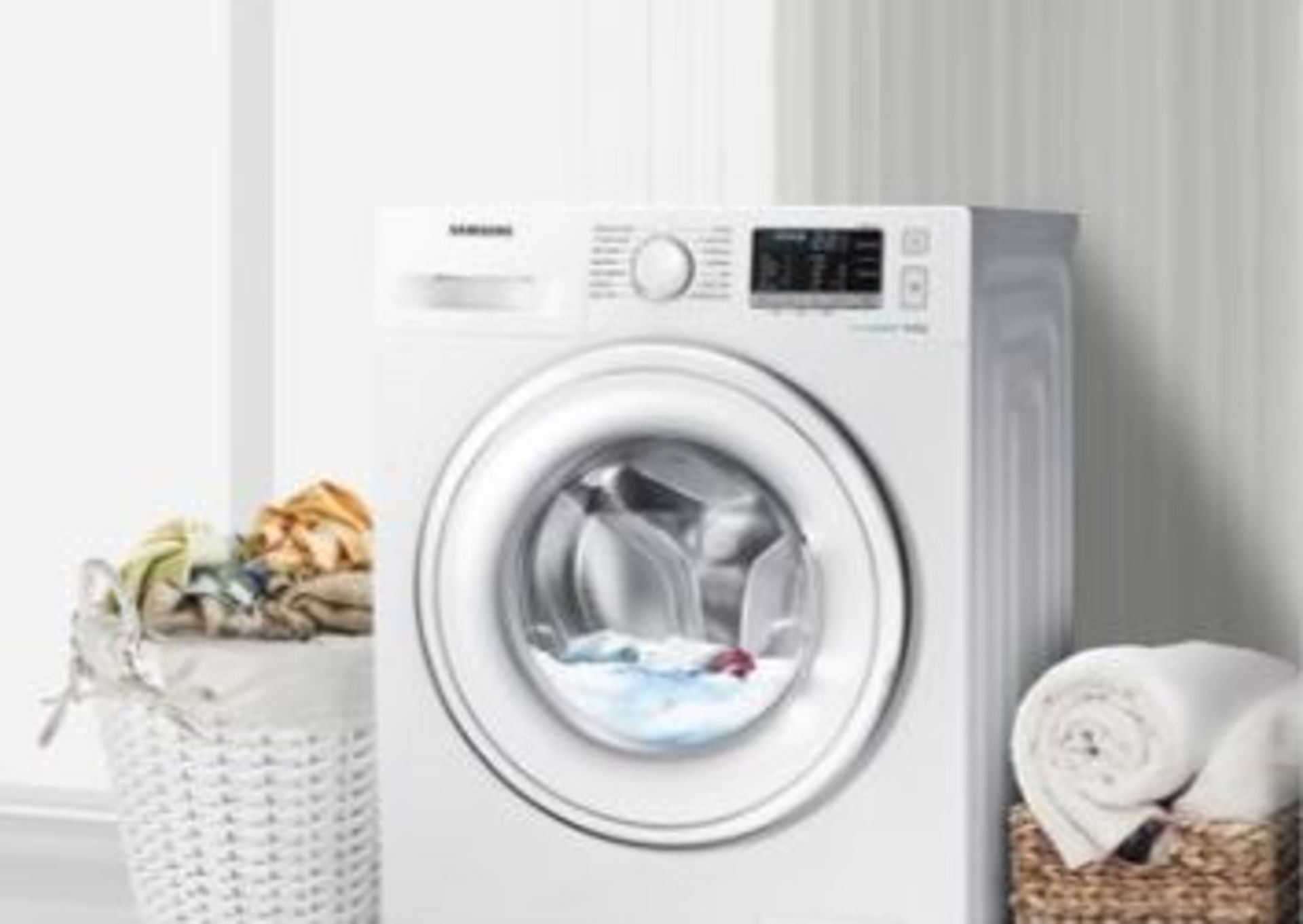 Pallet of 2 Samsung Premium Washing machines. Total Latest selling price £678* - Image 3 of 9