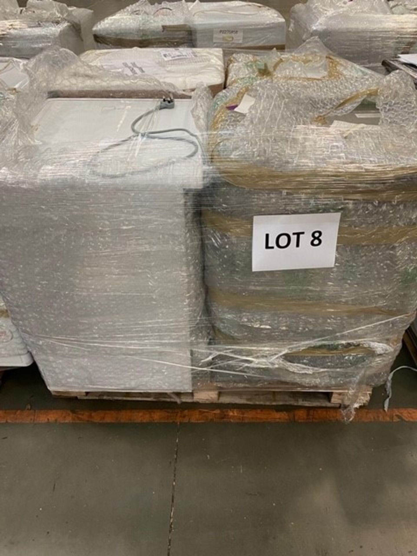 5 Pallets of mixed laundry white goods. Brands Miele, Indesit, Beko, LG. - Image 6 of 9