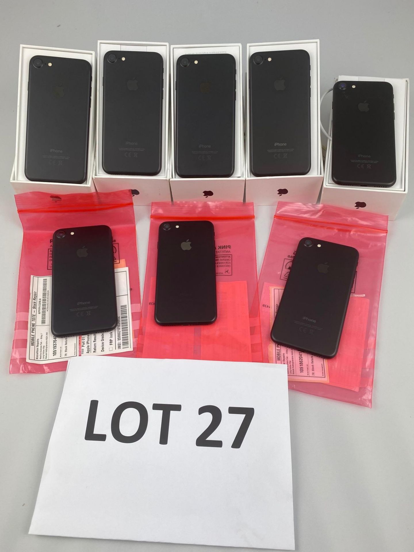 Box of 8 Apple Iphones. Latest selling price £ *2,932 - Image 2 of 2