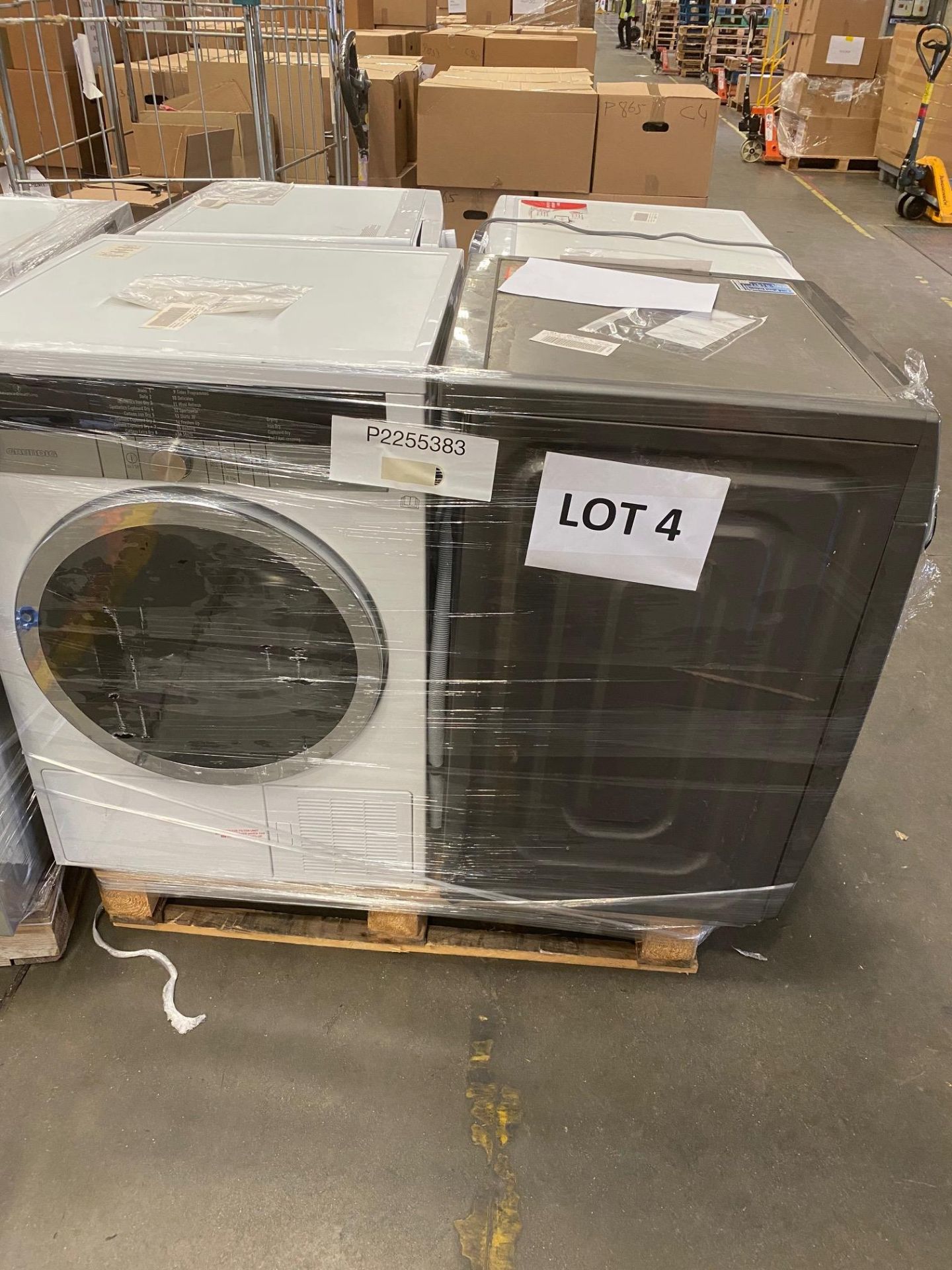 4 Pallets of mixed laundry white goods. Brands Hotpoint, Miele, Samsung, Beko and etc. - Image 9 of 9