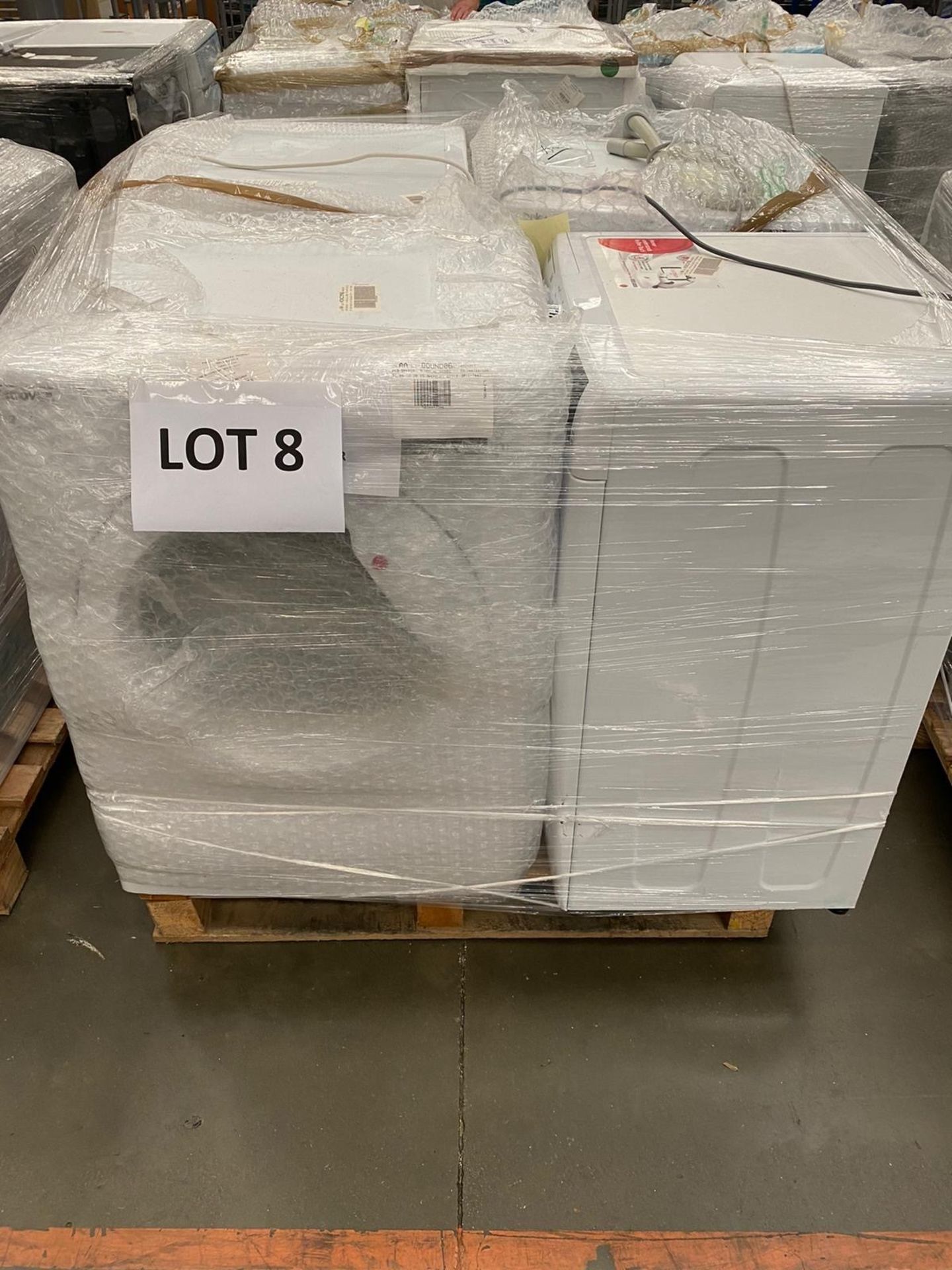 5 Pallets of mixed laundry white goods. Brands Miele, Indesit, Beko, LG. - Image 9 of 9