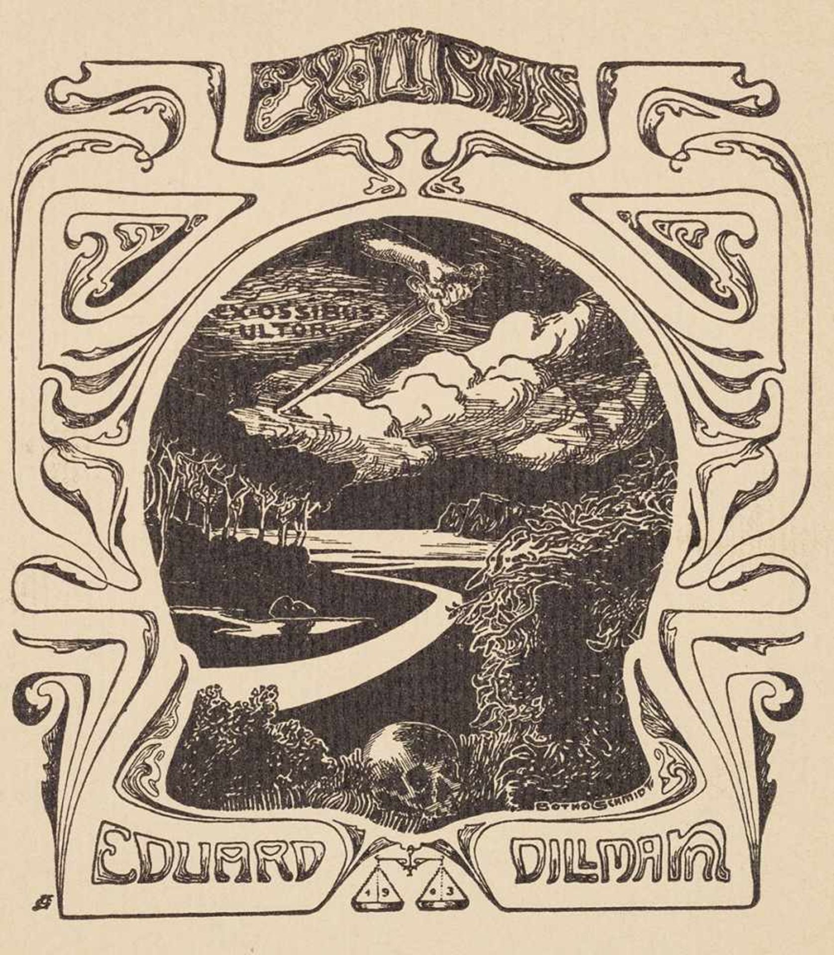 Exlibris. – Botho Schmidt.