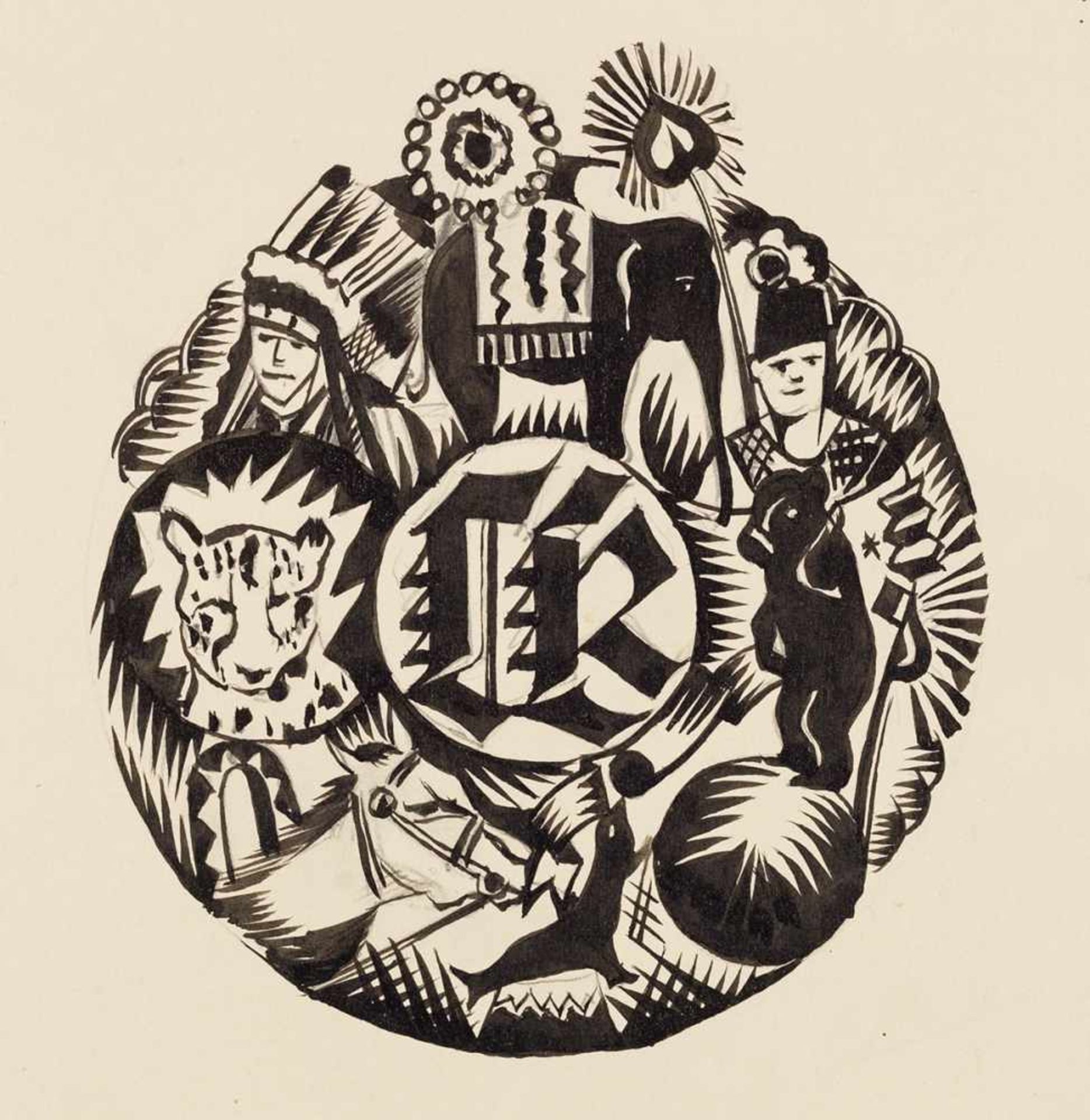 Exlibris. – Hermann Schlamelcher.