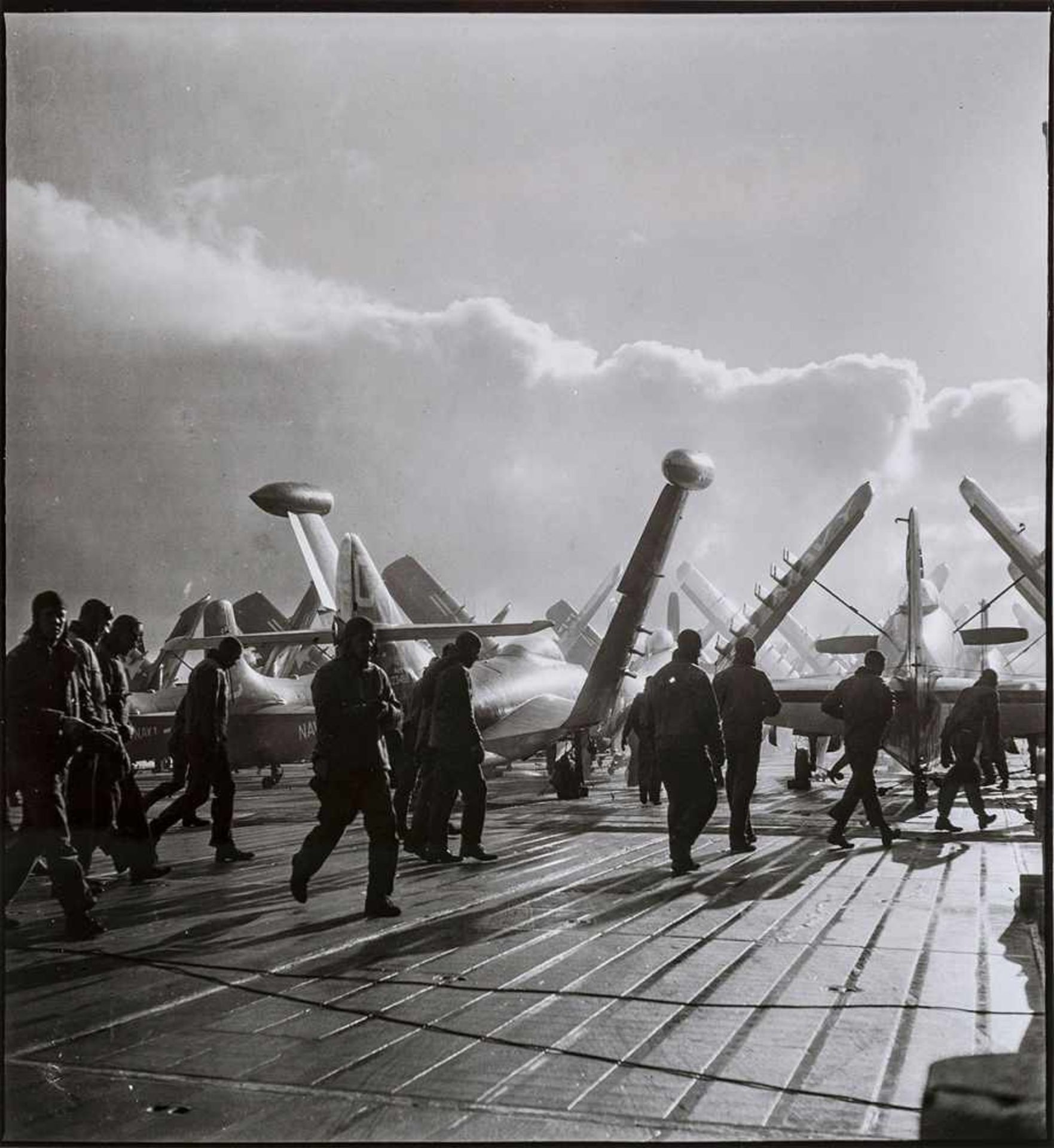 Paul Almasy, 1906-2003 Truppentransport, 1952, späterer Abzug Manöver »Mainbrace« im atlantischen