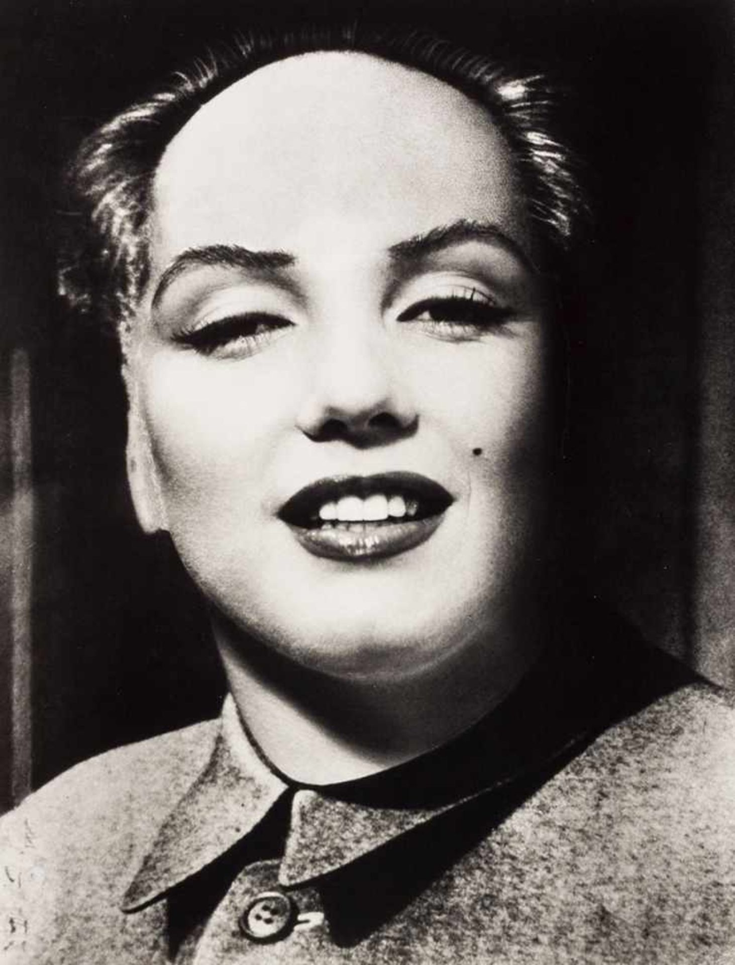 Philippe Halsman Marilyn-Mao, 1952, Abzug 1981 Verso datierter Urheberstempel sowie numeriert als