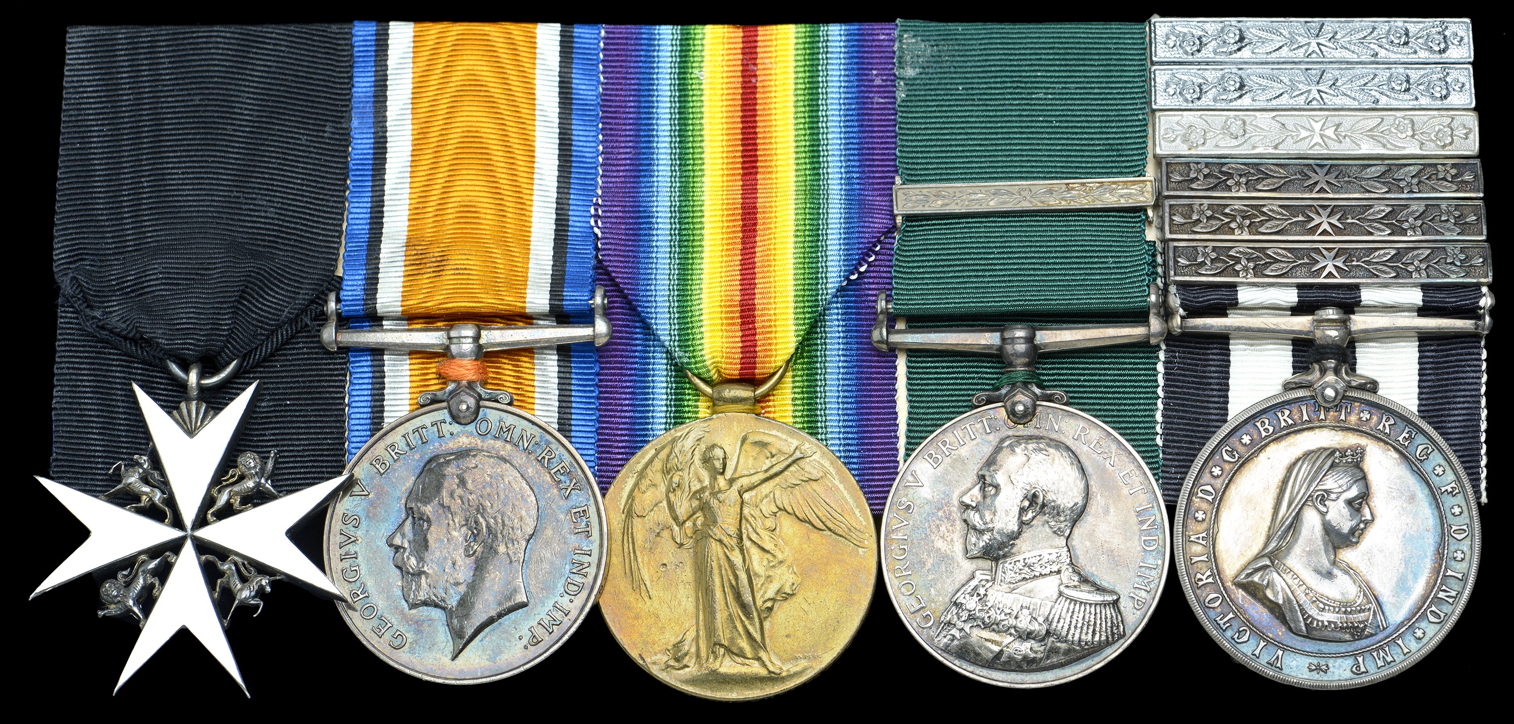 Groups and Single Decorations for Gallantry