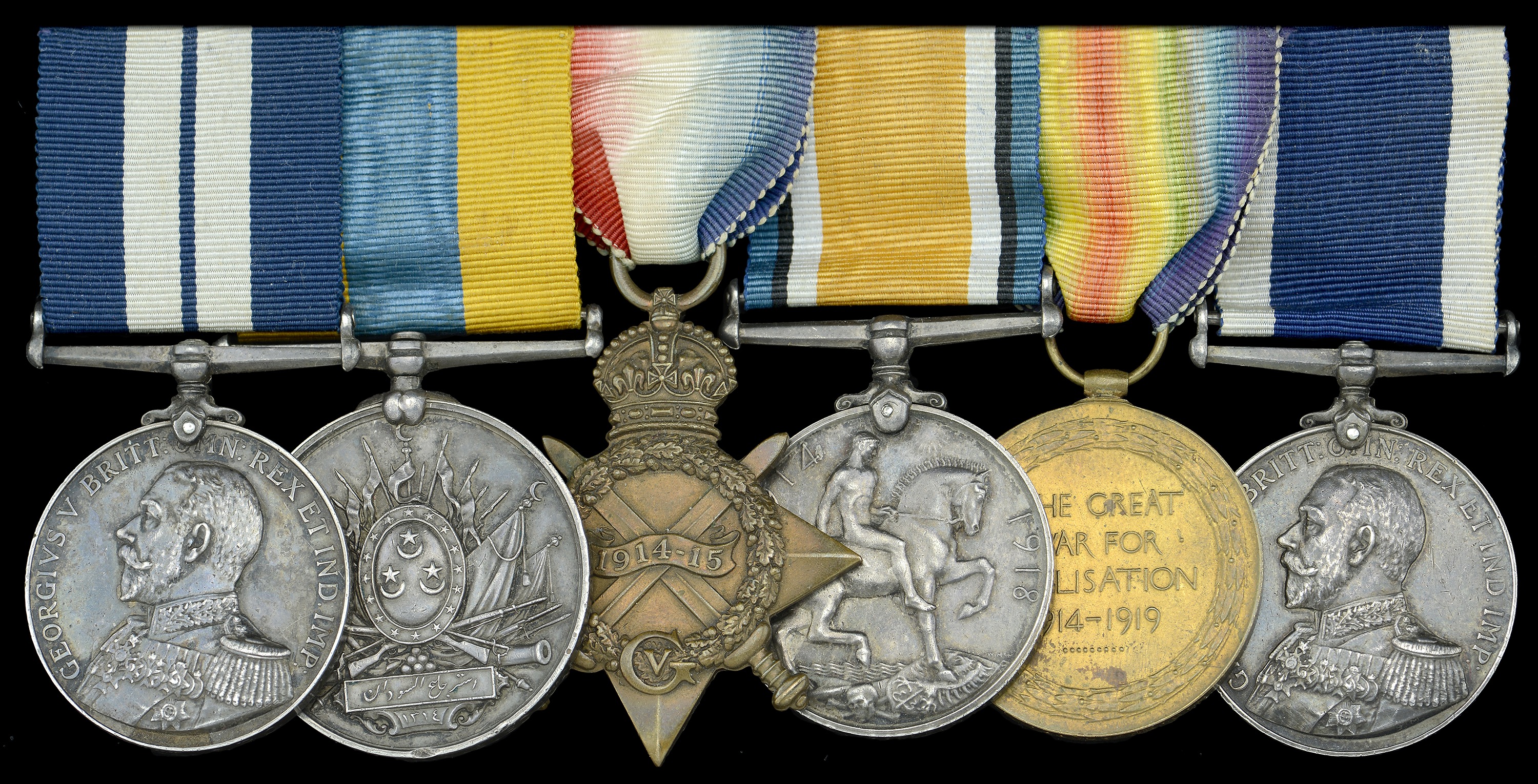 Groups and Single Decorations for Gallantry