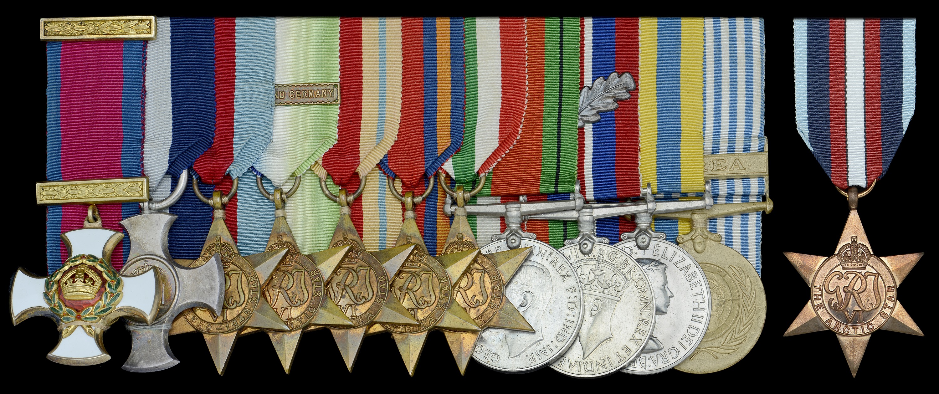 Groups and Single Decorations for Gallantry