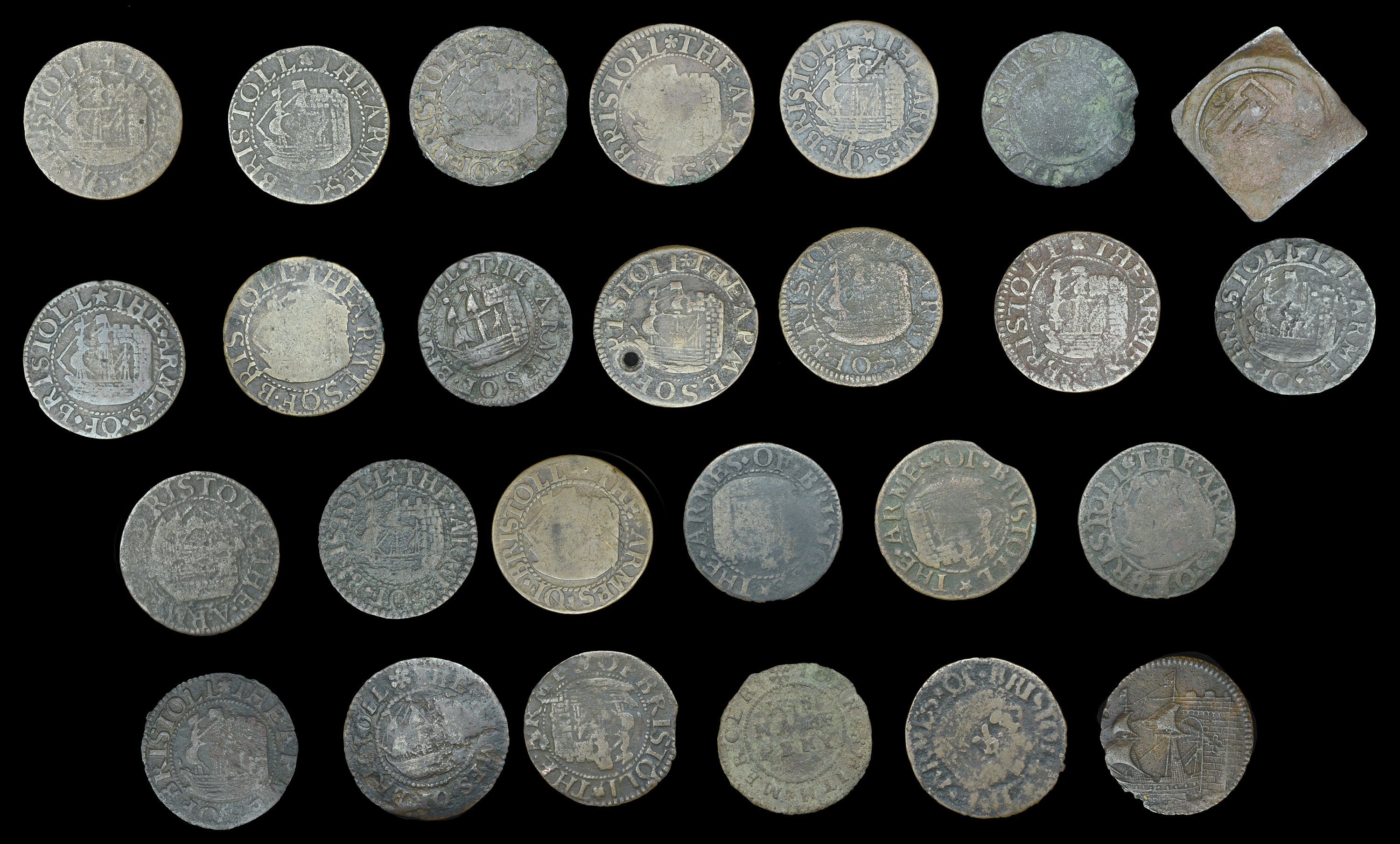 A Collection of 17th Century Tokens formed by a Gentleman Deceased (Part I)