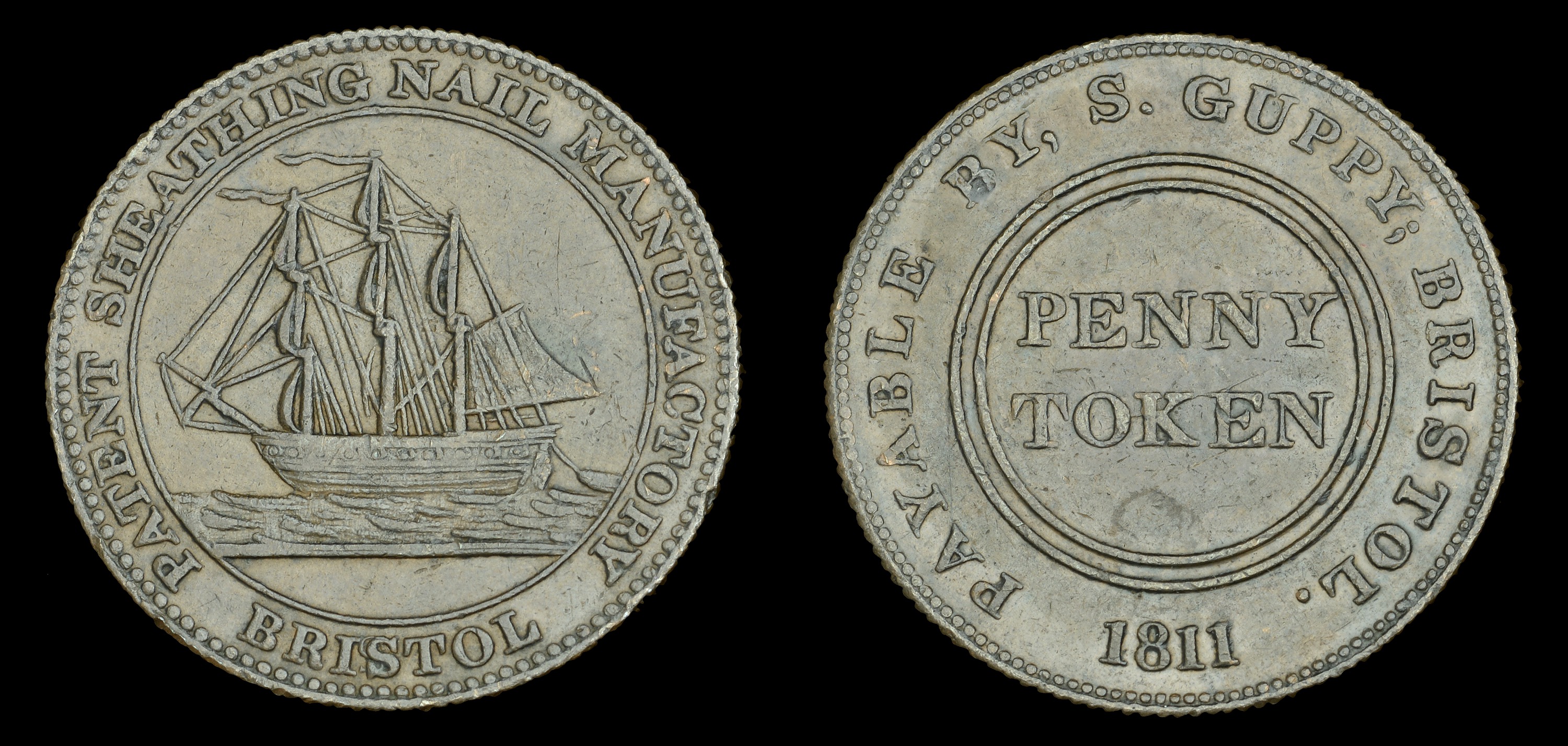 Duplicate 19th Century Tokens from the Collection of the late Francis Cokayne