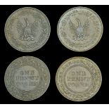 Duplicate 19th Century Tokens from the Collection of the late Francis Cokayne