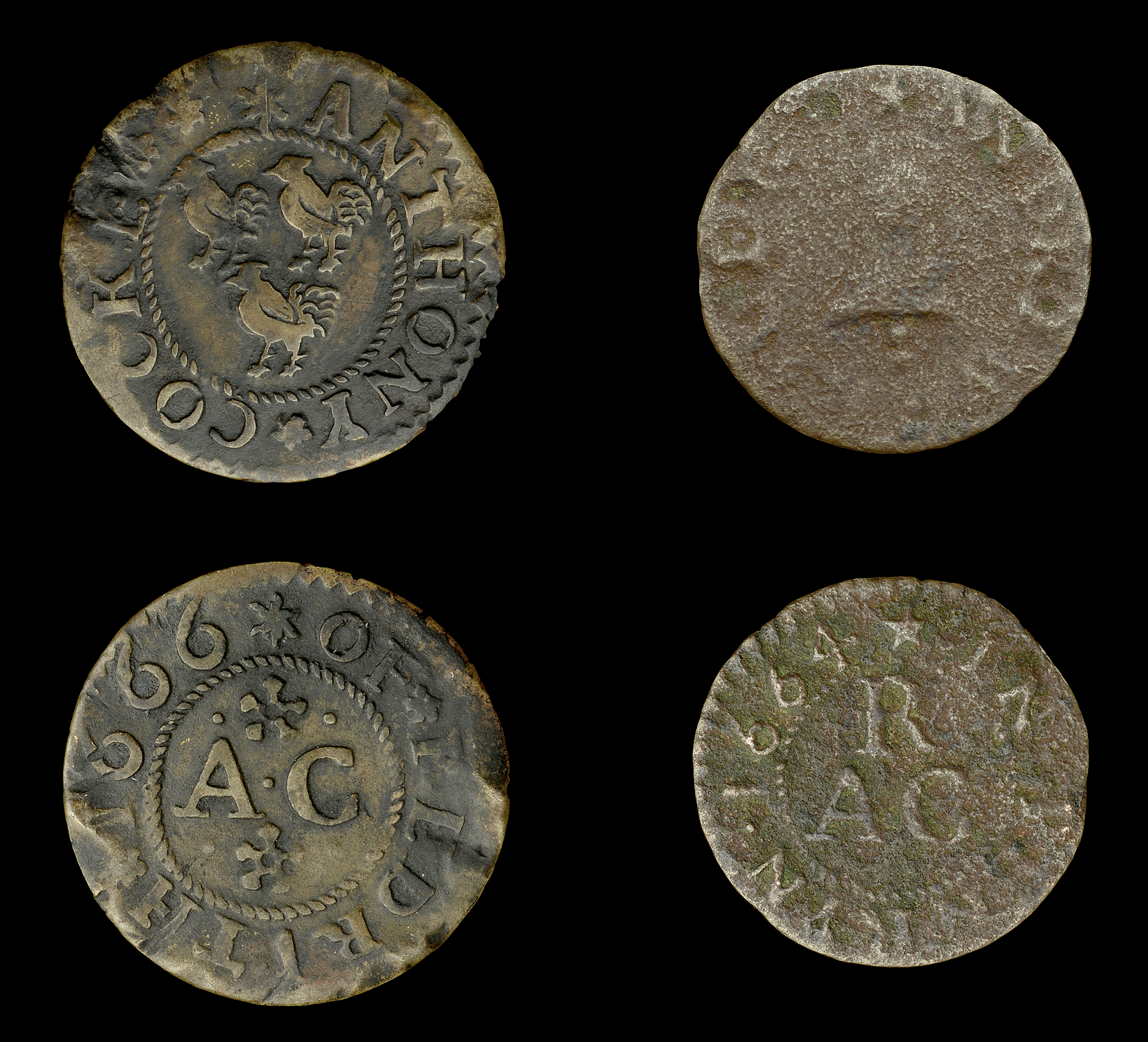 A Collection of 17th Century Tokens formed by a Gentleman Deceased (Part I)