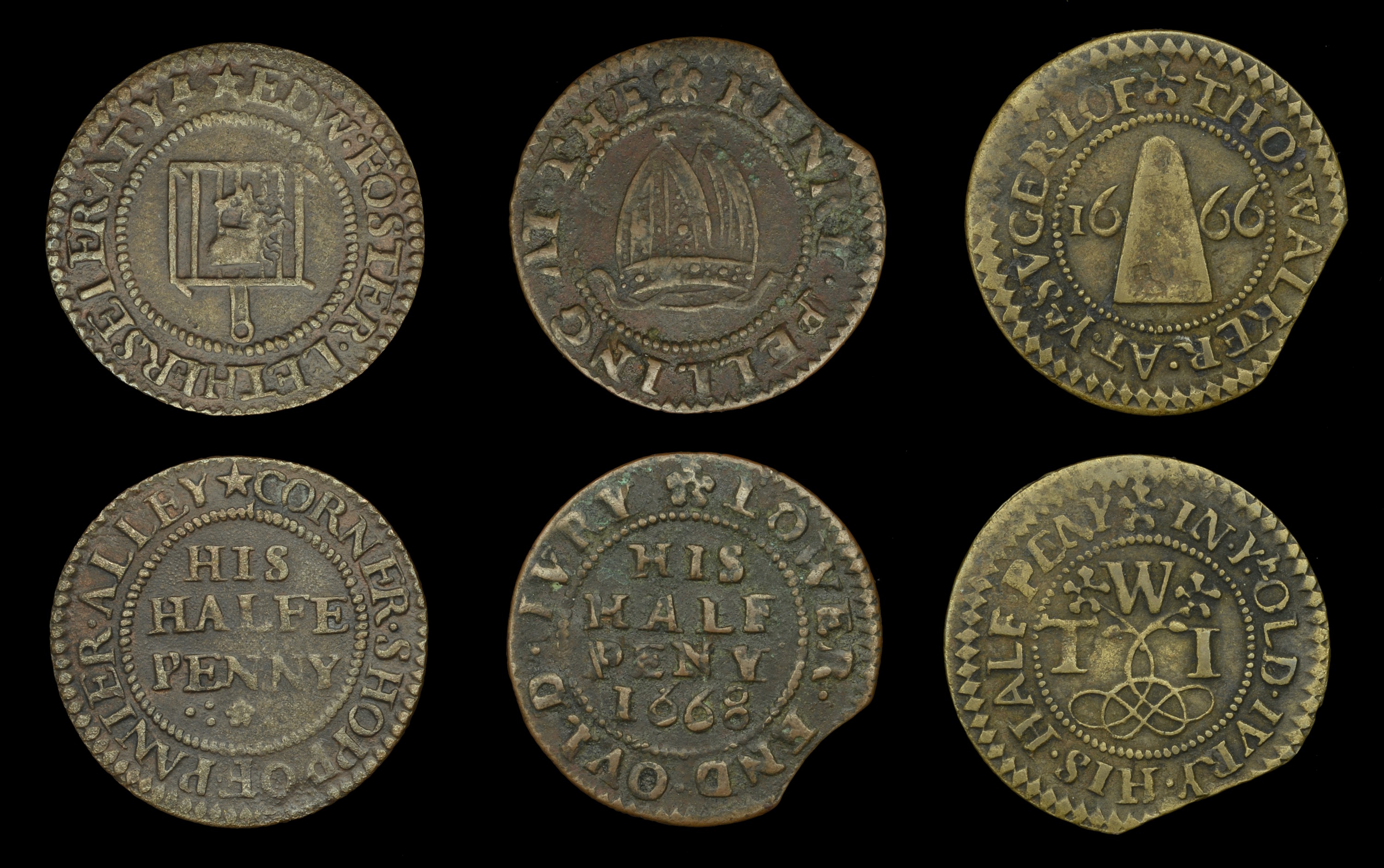 The Collection of London 17th Century Tokens formed by the late Cole Danehower (Part II)