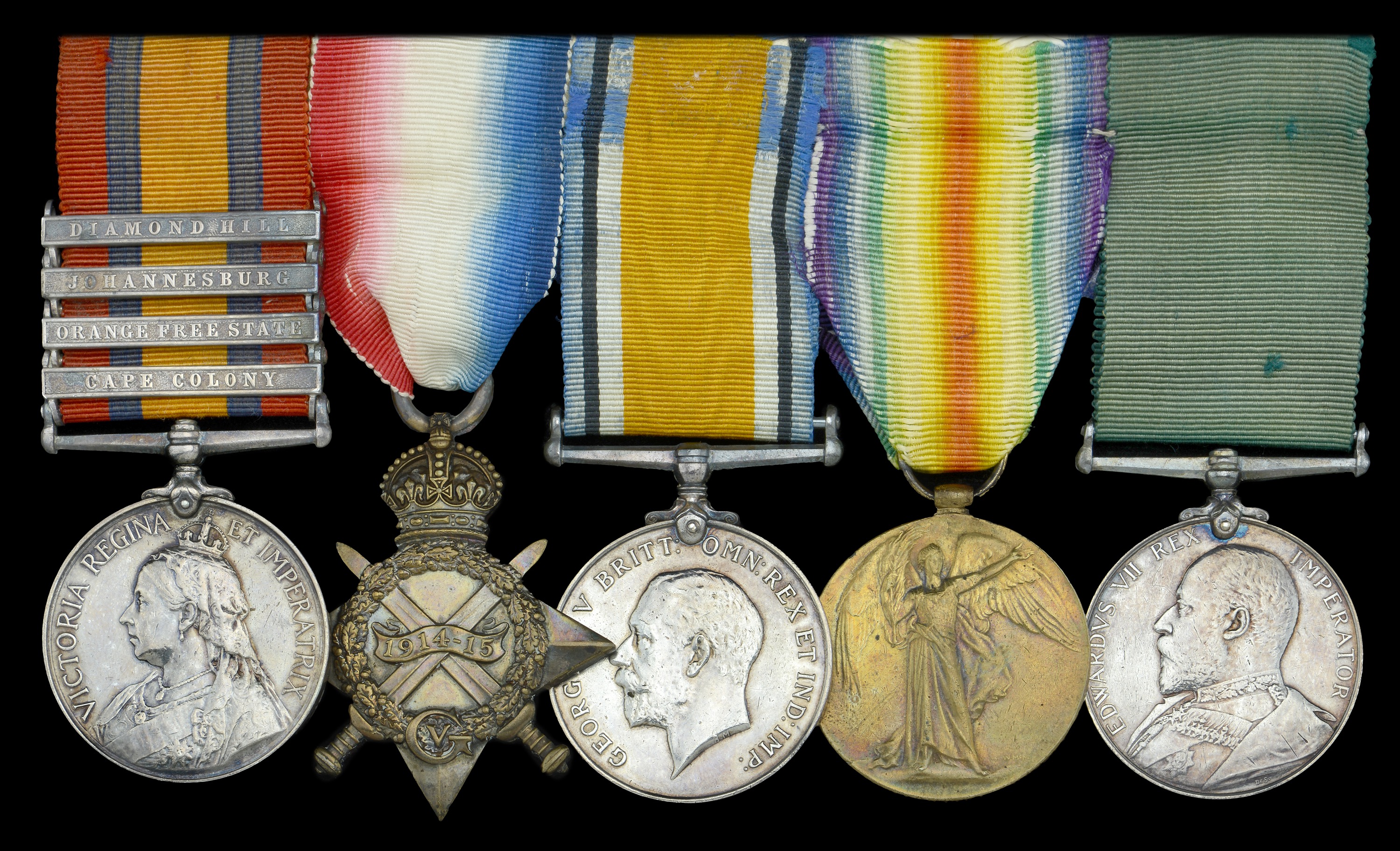 Medals to the City of London Imperial Volunteers