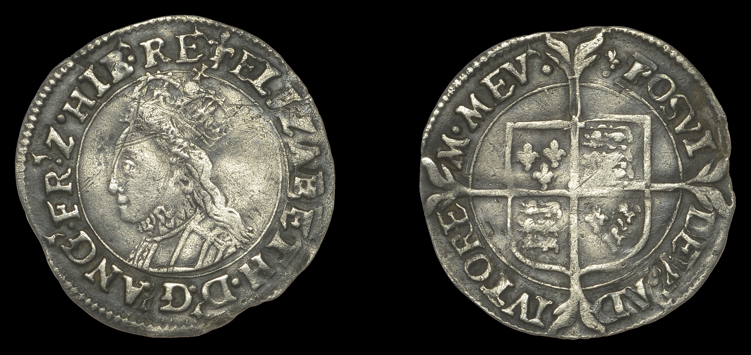 British Coins: First issue (1 January 1558/9 to 30 November 1560)