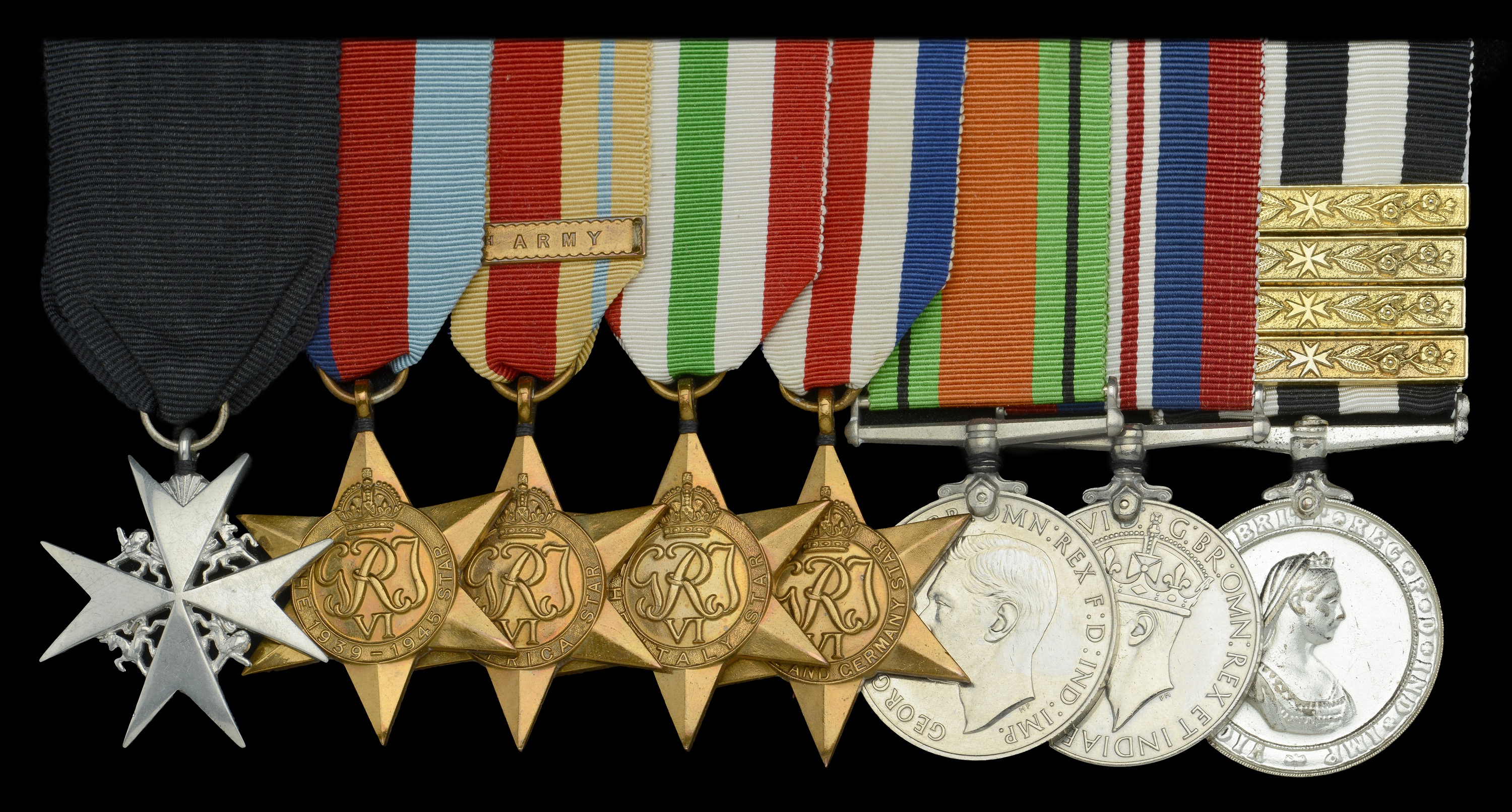 Groups and Single Decorations for Gallantry