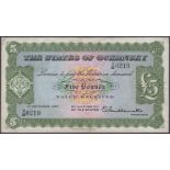 The Yves Cataroche Collection of Guernsey Banknotes - Part Three