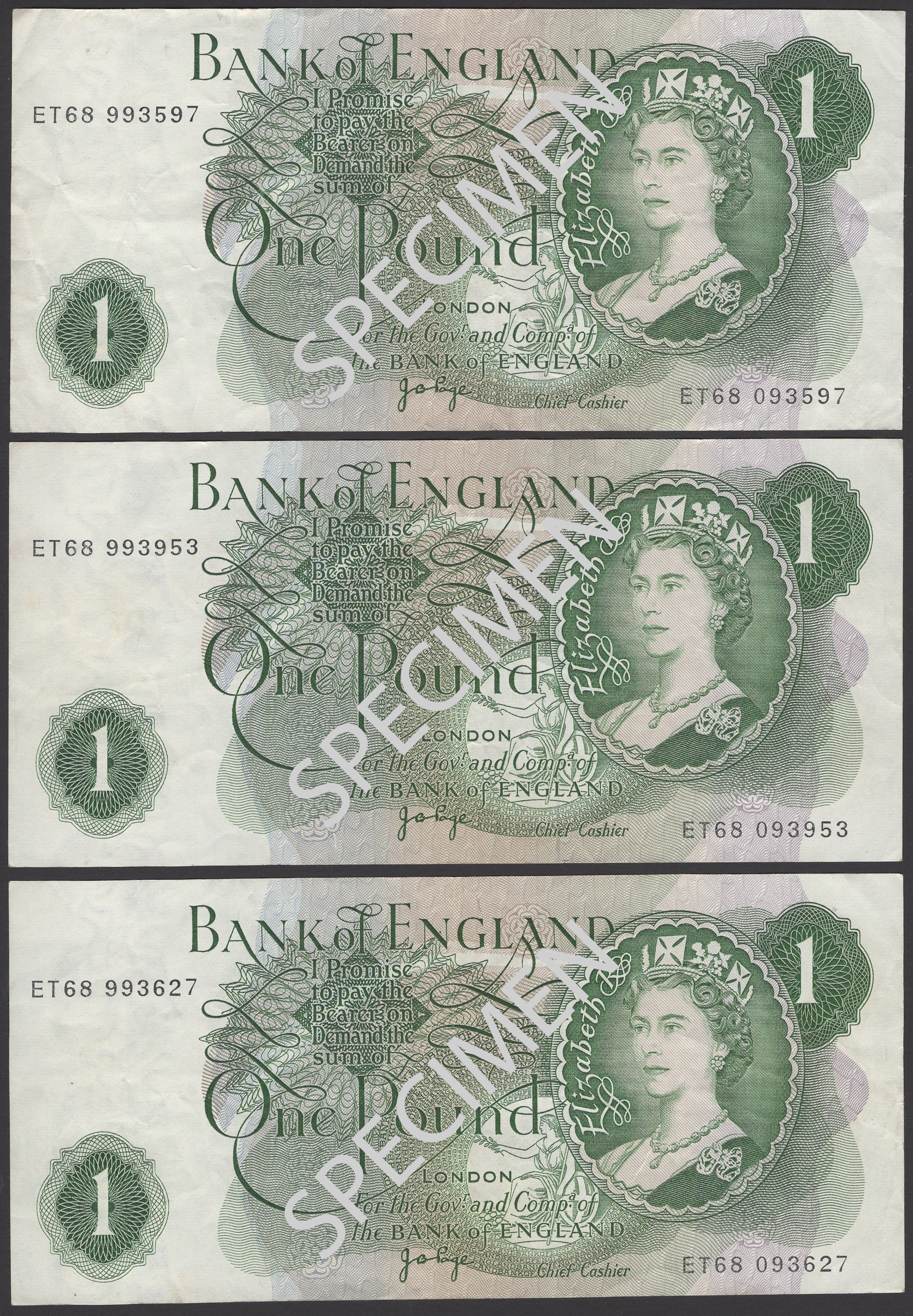 A Remarkable Collection of Bank of England Errors - Part One