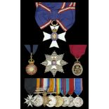 Groups and Single Decorations for Gallantry