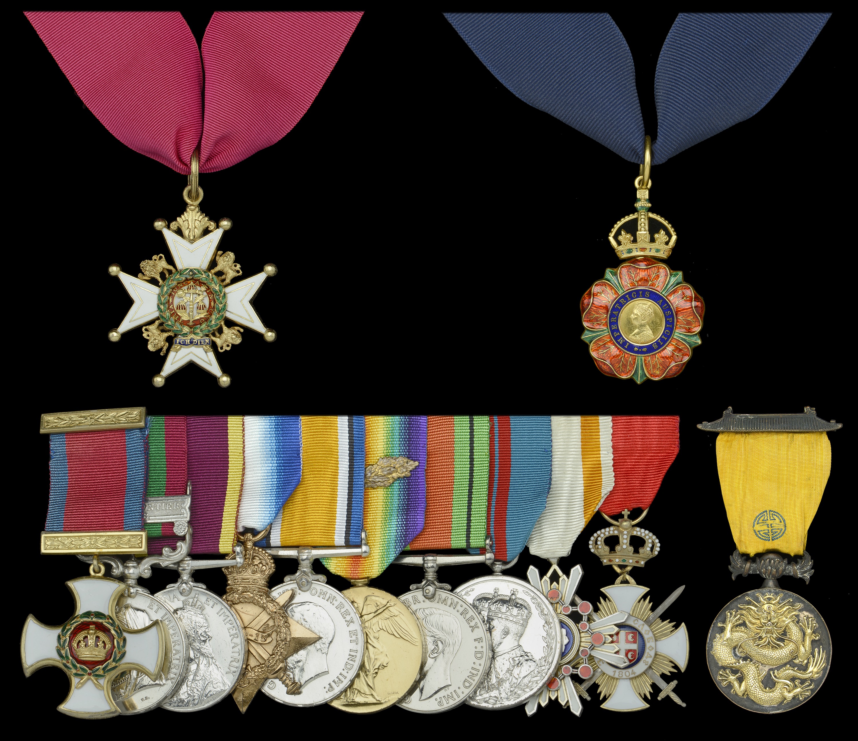 Groups and Single Decorations for Gallantry