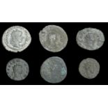 Roman Coins from Various Properties