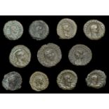 Roman Coins from Various Properties