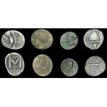 Greek Coins from Various Properties