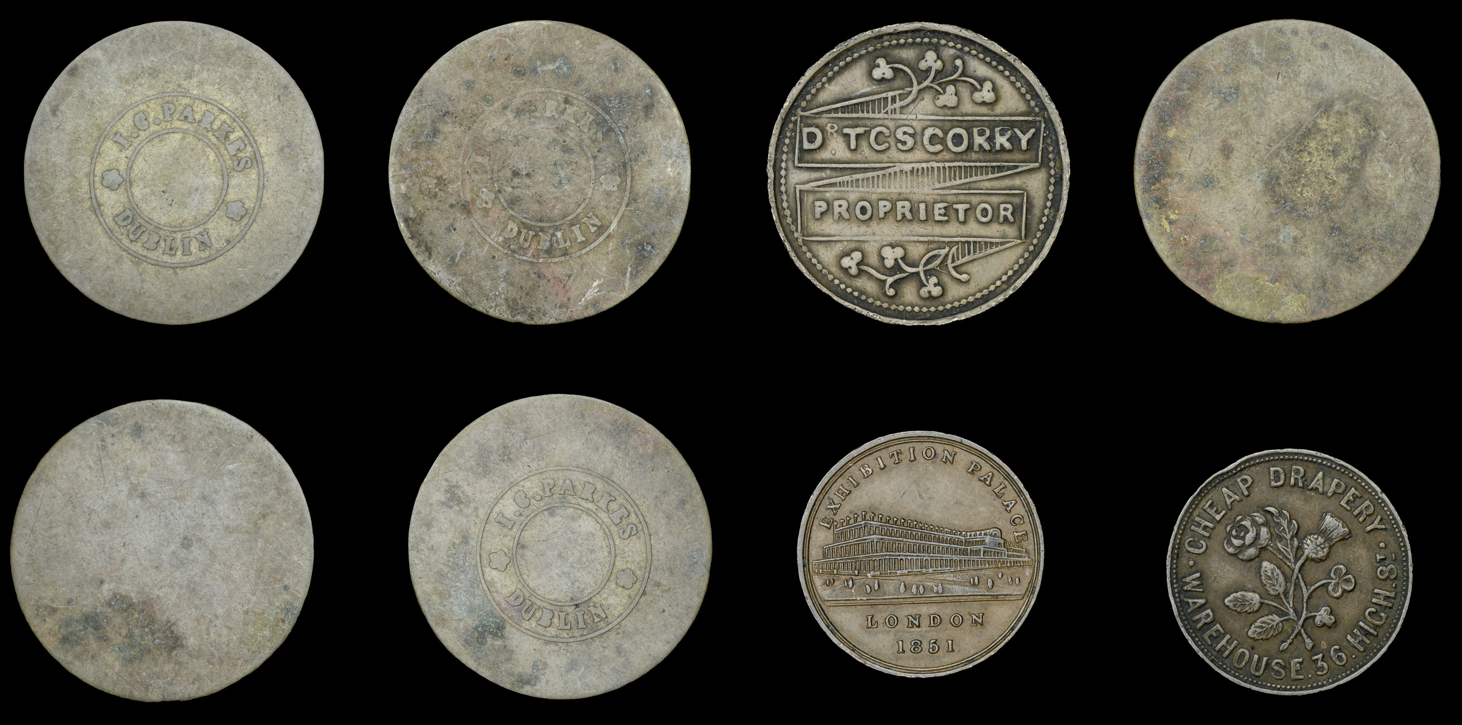 British Tokens from Various Properties