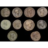 Roman Coins from Various Properties