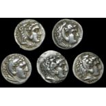 Greek Coins from Various Properties