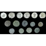 Roman Coins from Various Properties