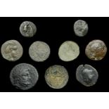 Greek Coins from Various Properties