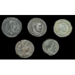 Roman Coins from Various Properties