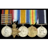 A Collection of Queenâ€™s South Africa Medals to the Royal Navy