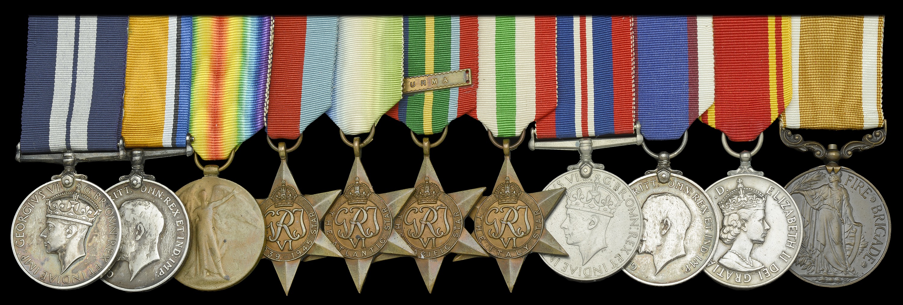 Groups and Single Decorations for Gallantry