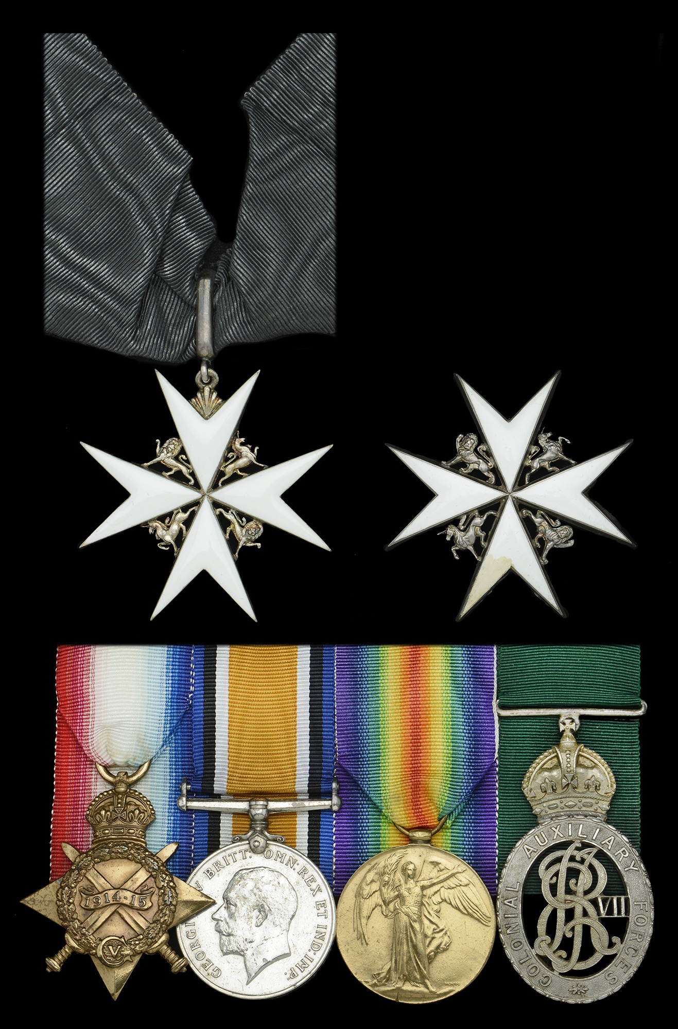 Groups and Single Decorations for Gallantry